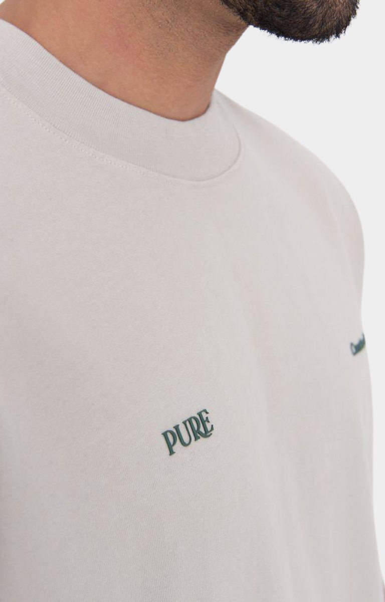 ÁUREA TAUPE ARCH T-SHIRT
