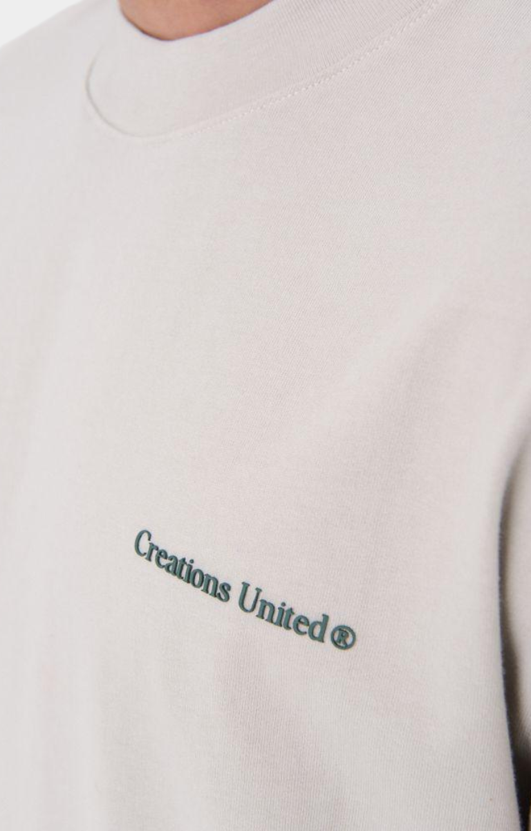 ÁUREA TAUPE ARCH T-SHIRT