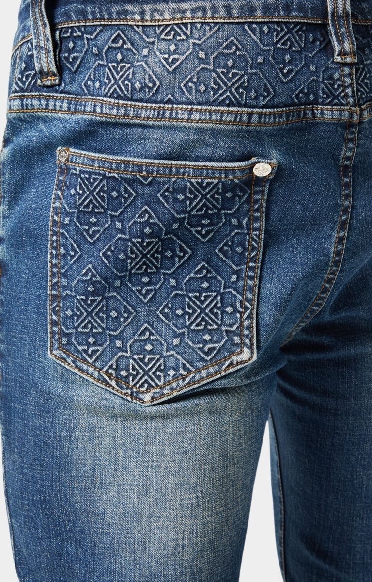 Guapi Royal Blue Basic Regular Denim