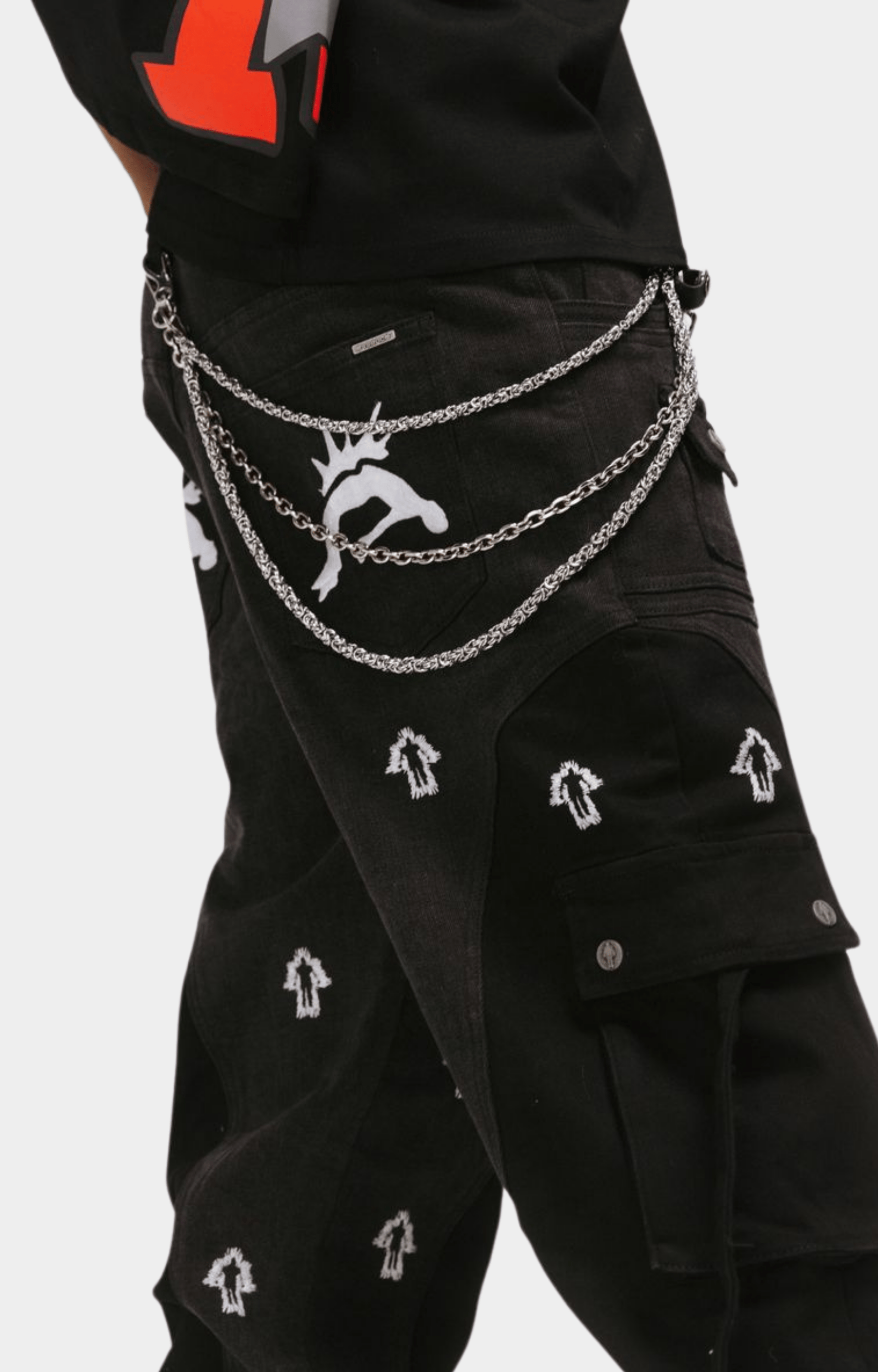 Awakening Cargo pants chains side