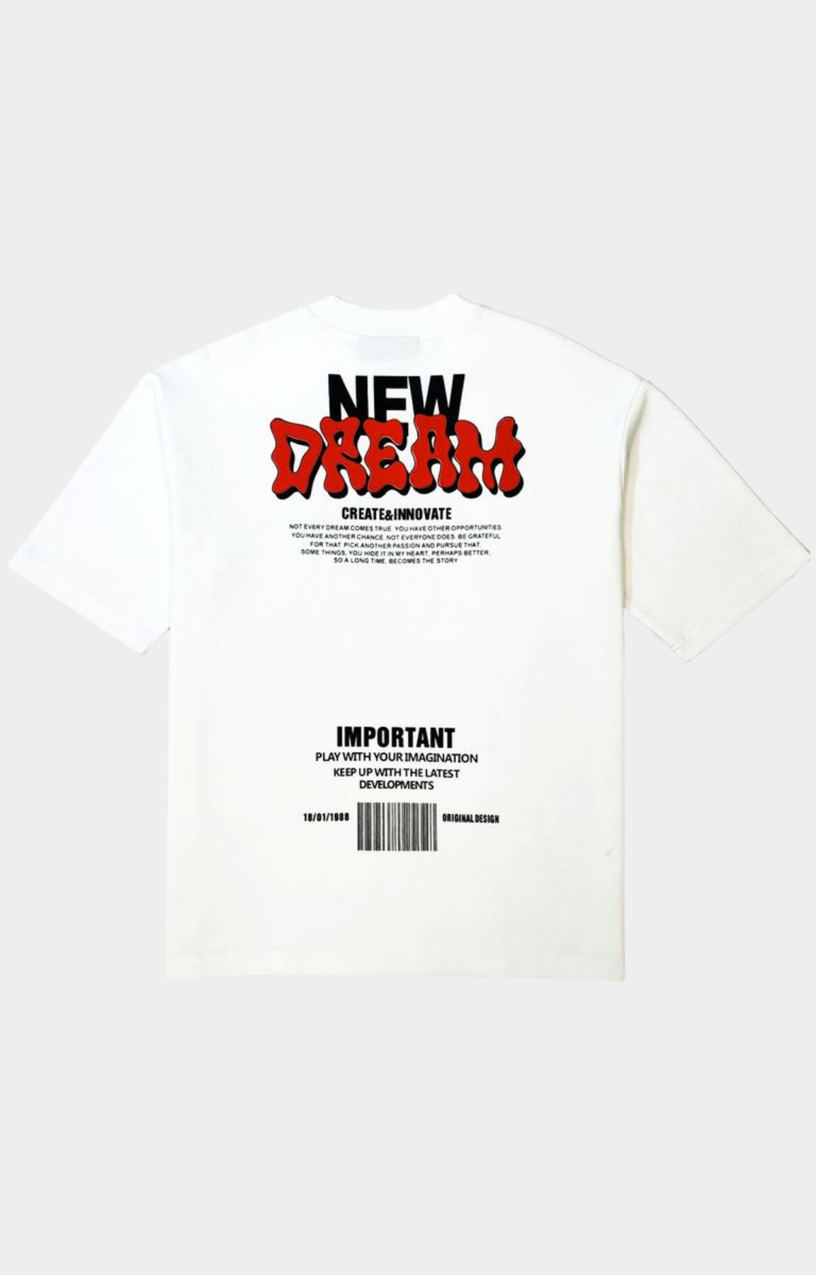 Dream Short Sleeve 3D Graphic Tee