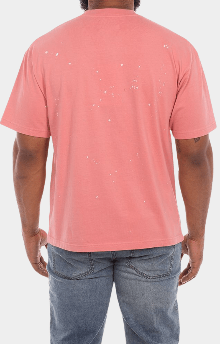 Akoo Fracture SS Knit - Pink Tee