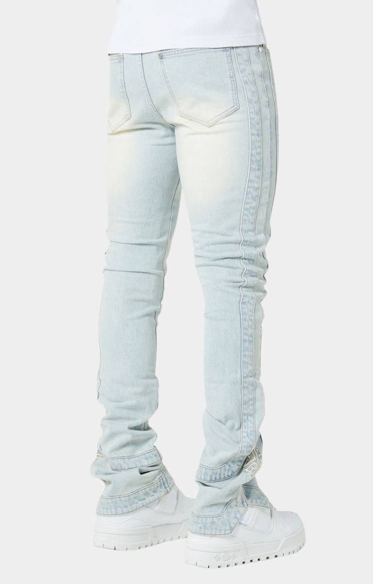 Guapi Vintage Blue Stripes Denim