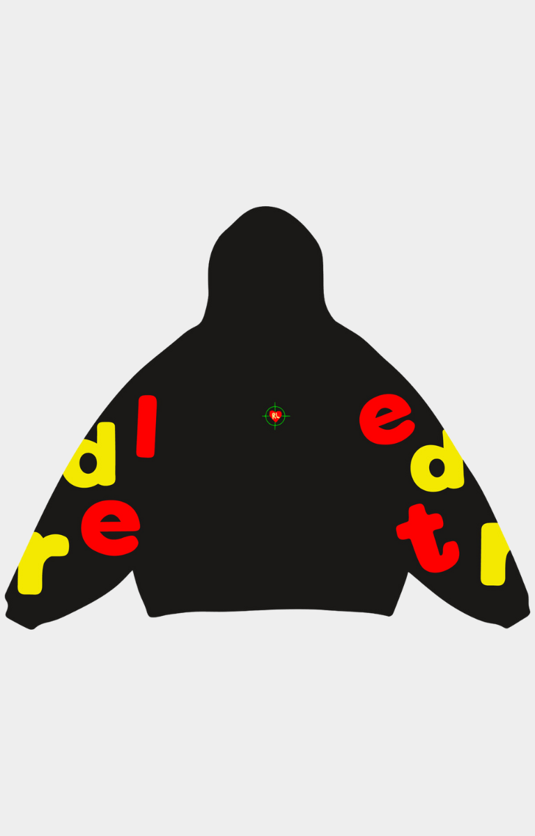 Red Letters We Dont Miss Hoodie front