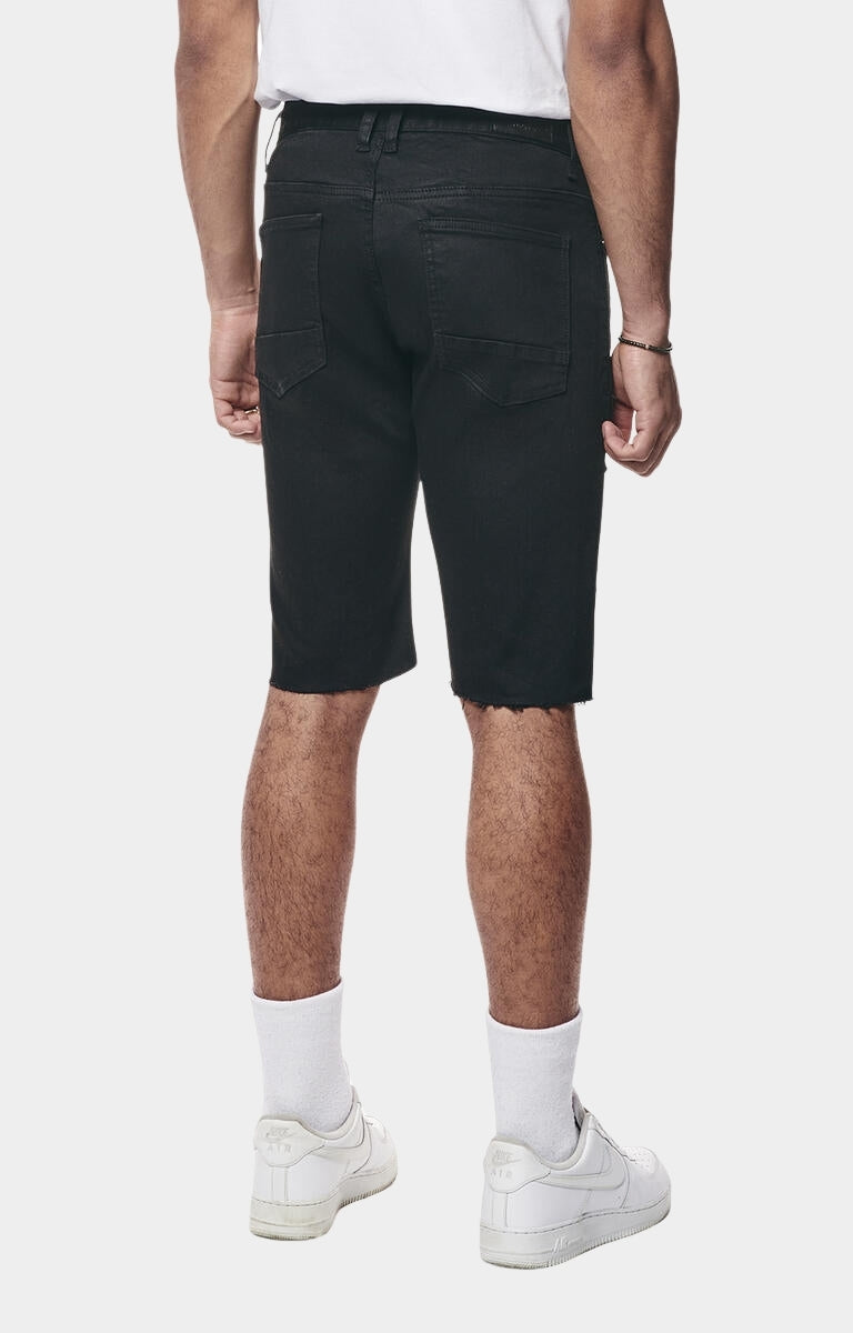 Smoke Rise 'Essential' Denim Shorts (Jet Black)