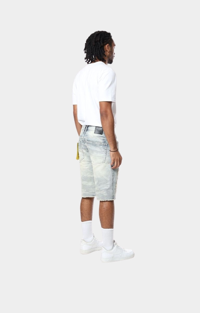 Smoke Rise 'Essential' Denim Shorts (ALPINE BLUE)