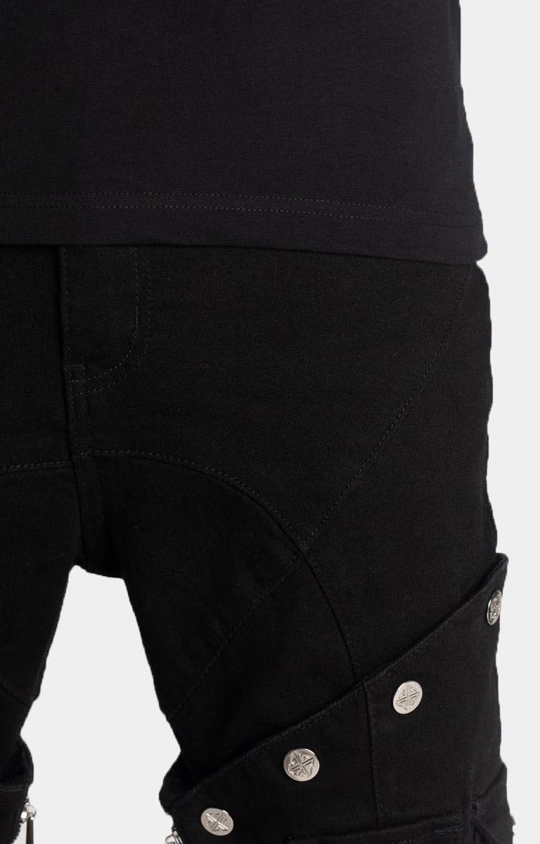 Guapi Obsidian Black Convertible Denim