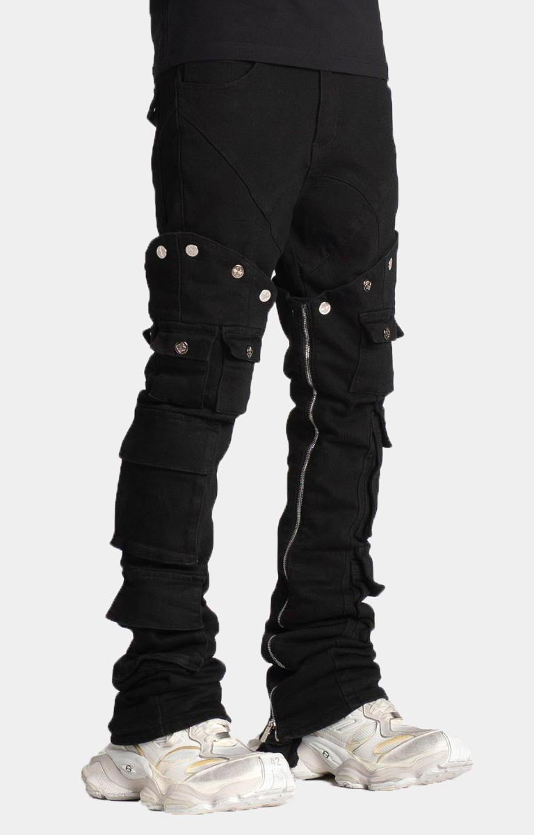 Guapi Obsidian Black Convertible Denim