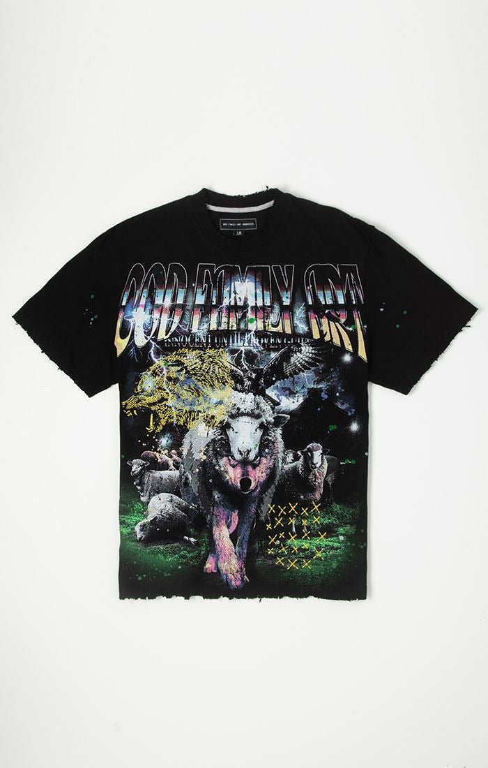 GFA Lycan Black T-shirt Front