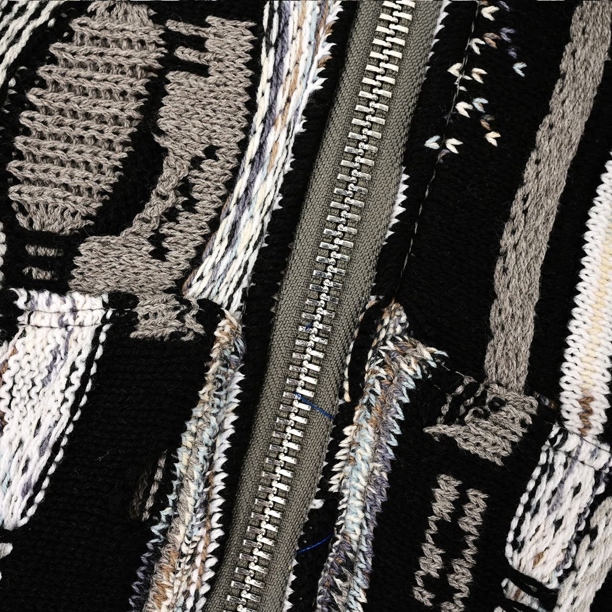 Very Rare Metallic/Mummy Tapestry Hoodie - Black/Gray