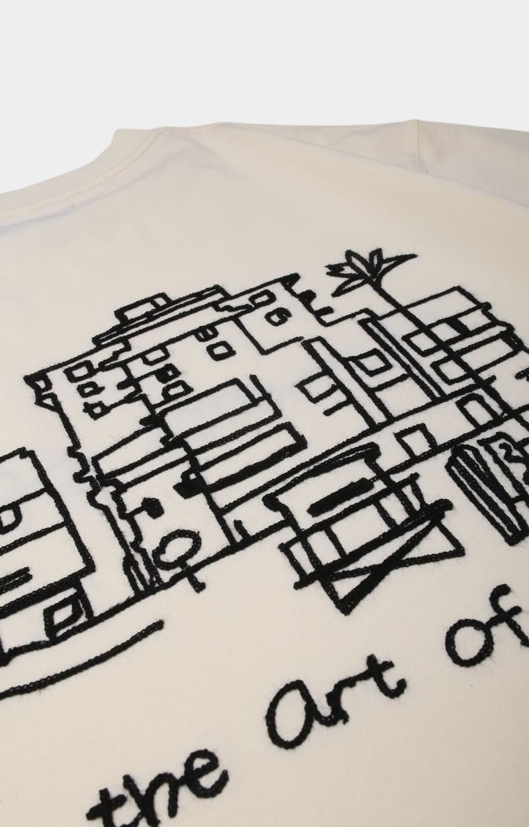 Boxy streetwear fit of Element’s Resort embroidered shirt.