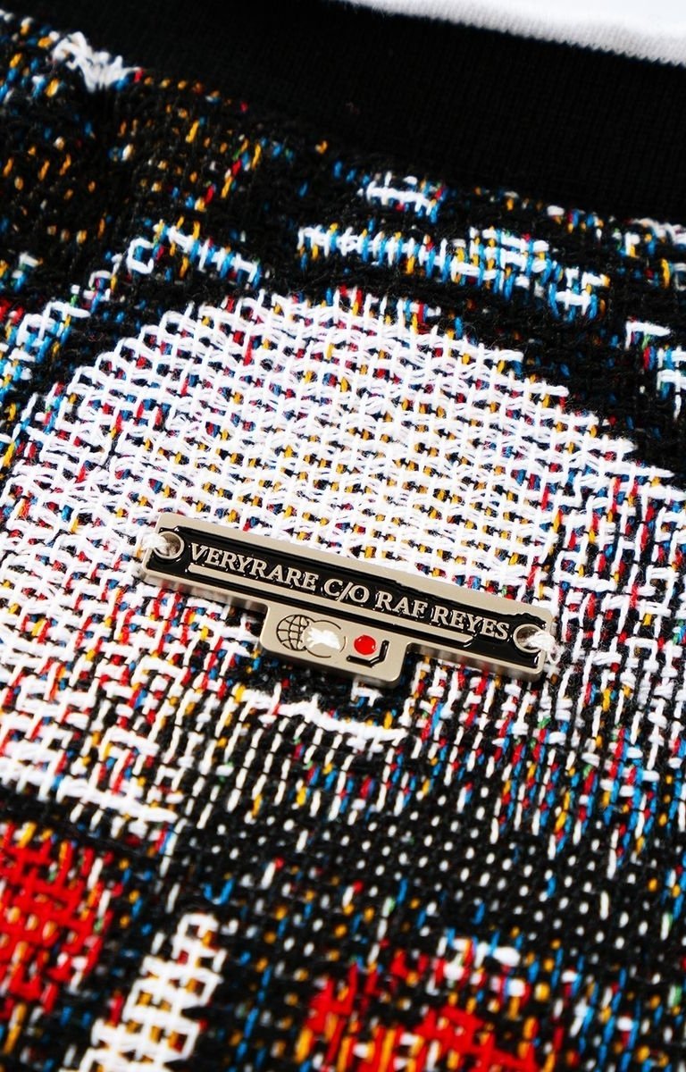 VeryRare vRobot Mayhem Crewneck – Cyberpunk Jacquard Streetwear