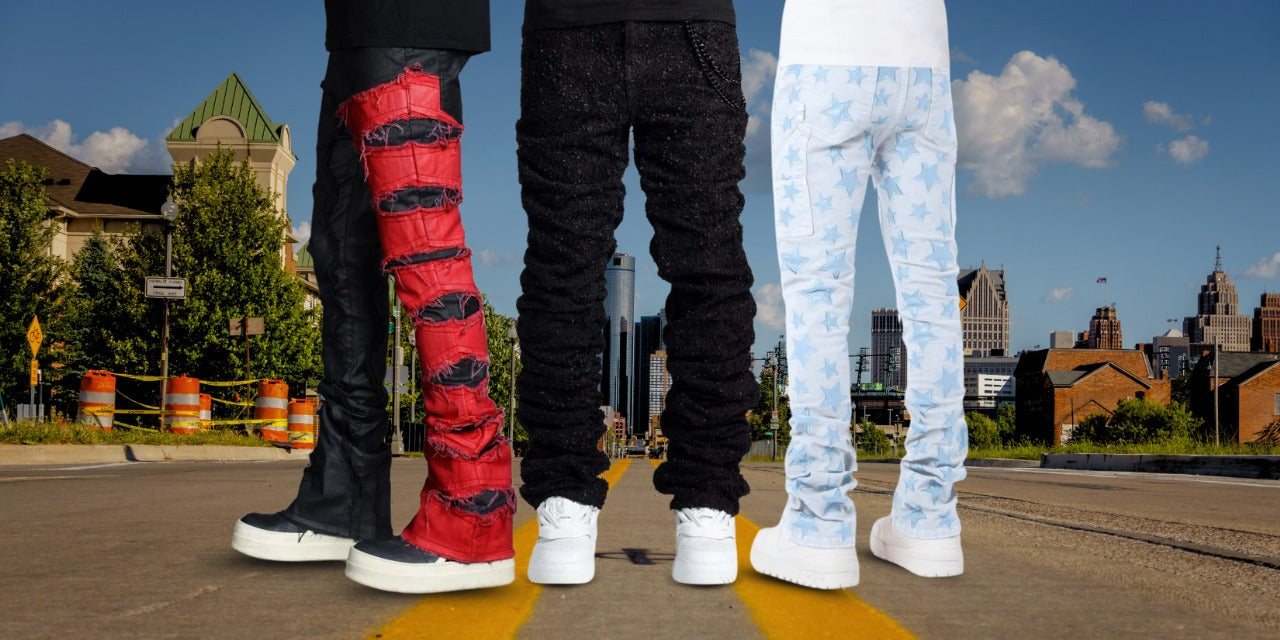 Stacked Jeans