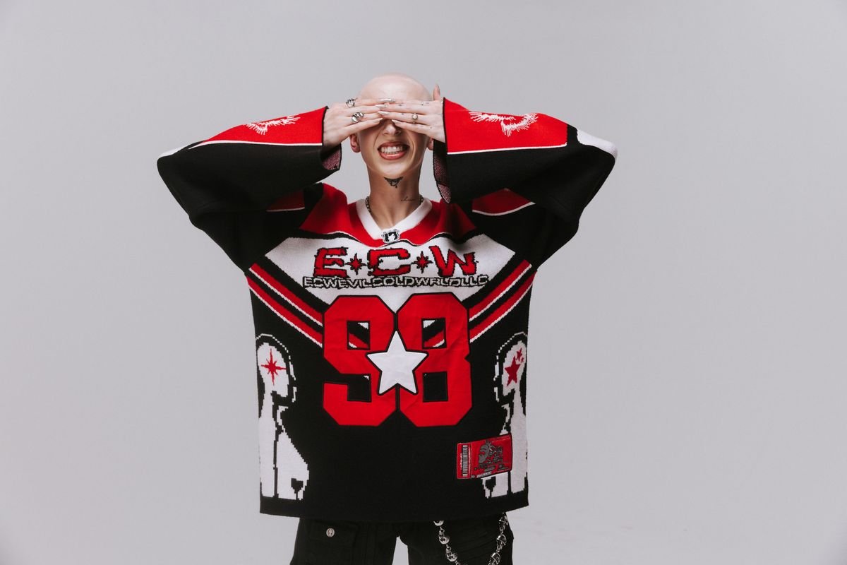 Essence Red Sweater | High Street Brands Co.