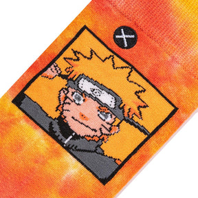 Naruto Tie Dye - Mens Crew Straight Socks