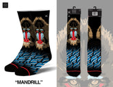 Mandrill - Mens Crew Straight Socks