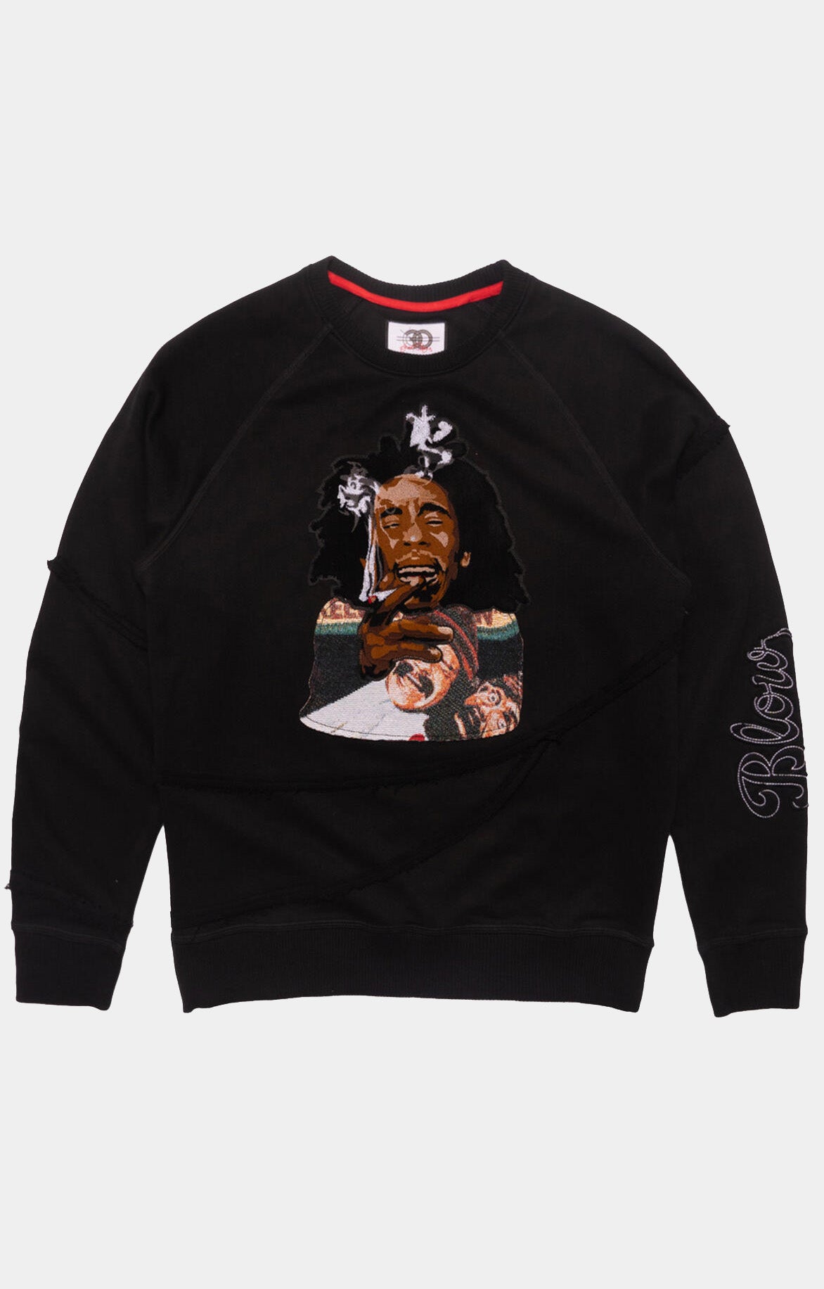 BLOW TAPESTRY CREWNECK SWEATSHIRT
