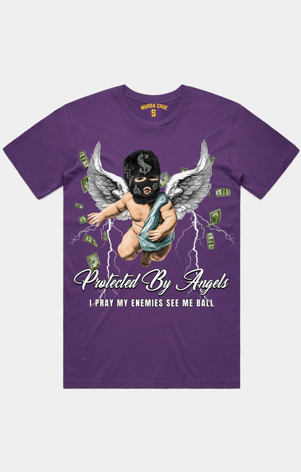PROTECTED BY ANGELS - PURPLE