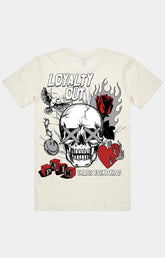 SKULL X'S - WHITE