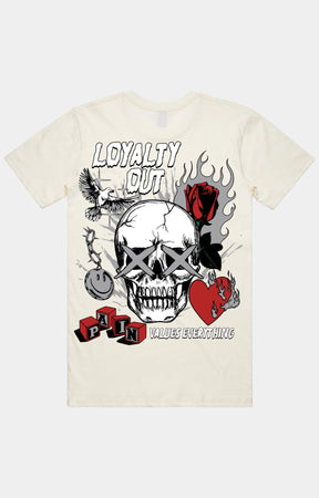 SKULL X'S - WHITE