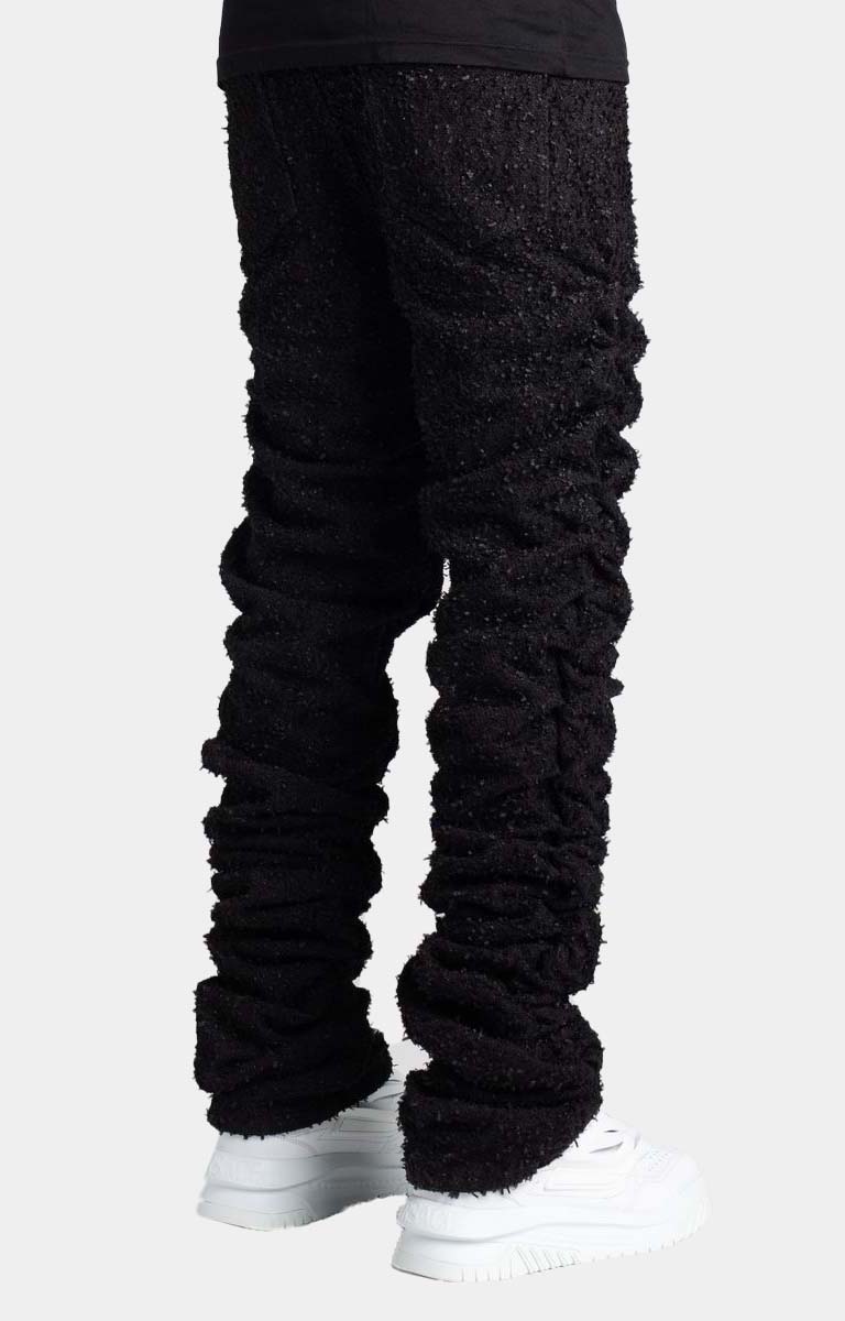 Guapi All Black Super Stacked Denim