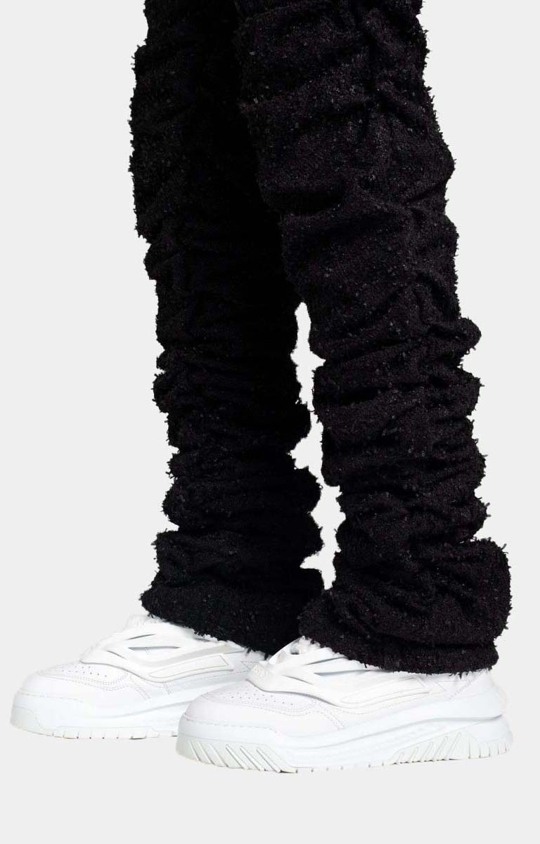 Guapi All Black Super Stacked Denim