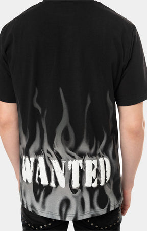 FOLCKED PRINT SS TEE