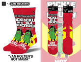 Van Holtens Hot Mama - Mens Crew Straight Socks