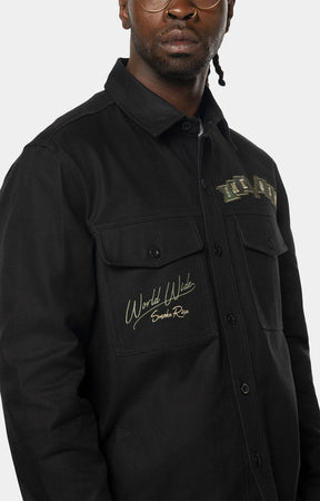 TREE CAMO PATCH OVER SHIRT