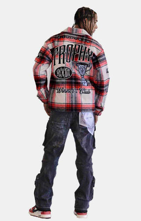 TROPHY ROOM MULTI PATCHES SHACKET