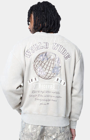GRAPHIC CREW NECK SWEATSHIRT