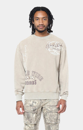 GRAPHIC CREW NECK SWEATSHIRT