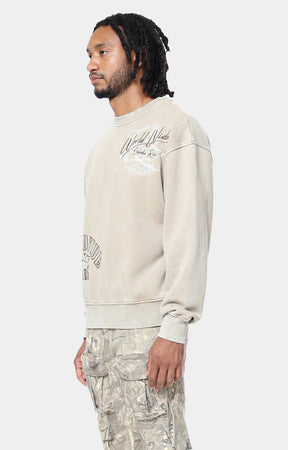 GRAPHIC CREW NECK SWEATSHIRT