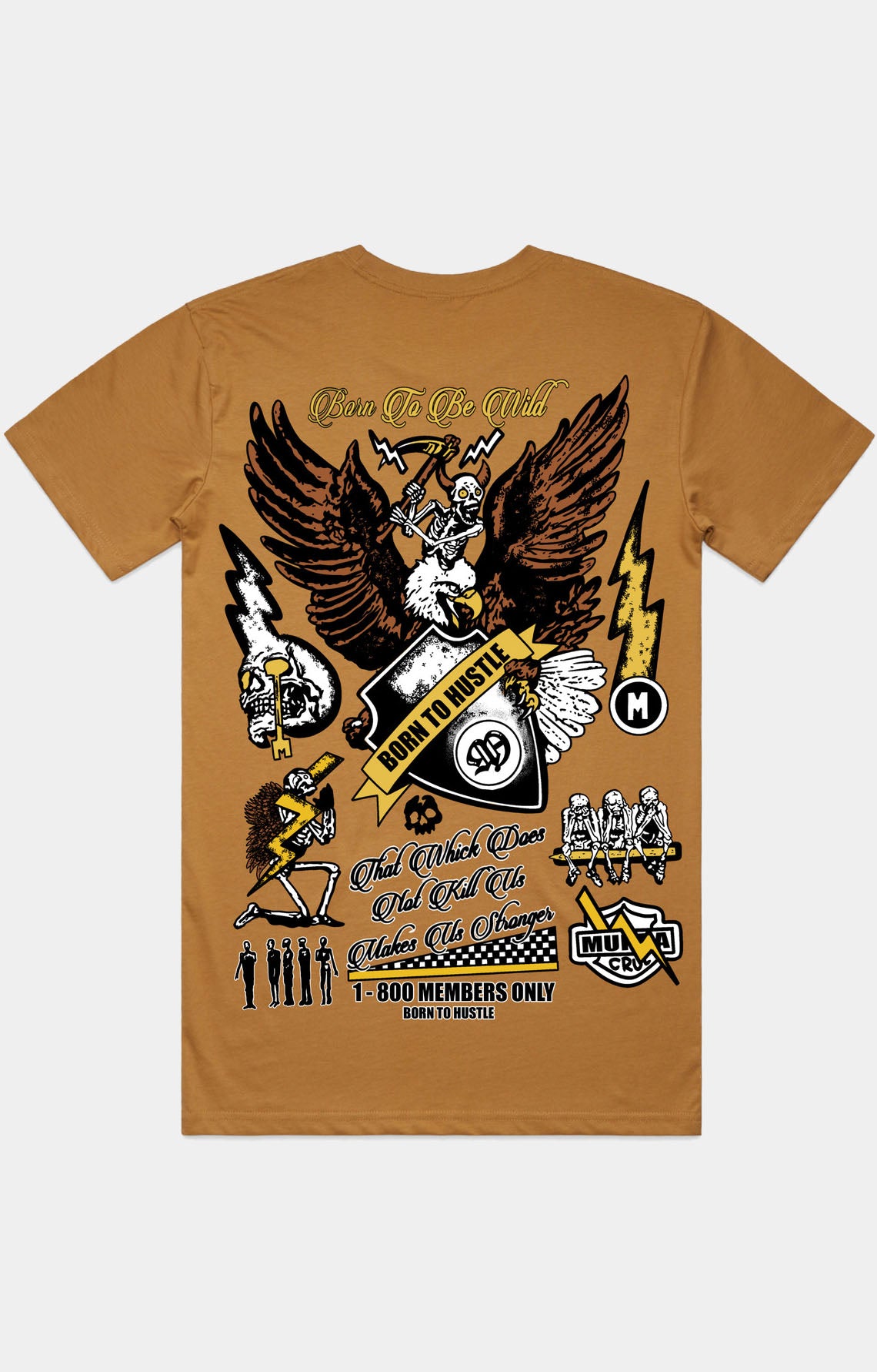 BORN TO BE WILD - KHAKI