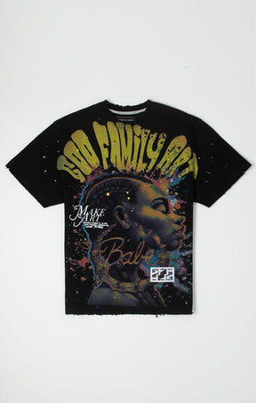 MUSE Short Sleeve Knit T-shirt