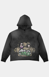 Motion Crop Hoodie - No Emotion