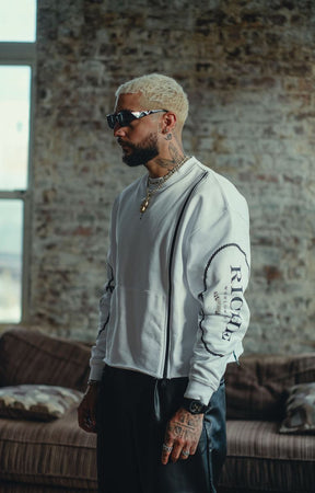 MIXMATCH LOGO CREW - WHITE