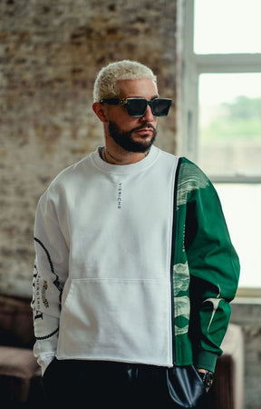 MIXMATCH LOGO CREW - WHITE