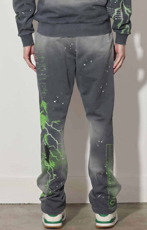 INTELLECTUAL PROPERTY WASHED FLARE JOGGER