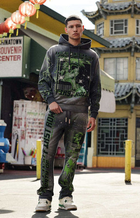INTELLECTUAL PROPERTY WASHED FLARE JOGGER