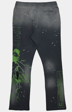 INTELLECTUAL PROPERTY WASHED FLARE JOGGER