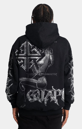 Guapi Obsidian Black Cyborg Hoodie