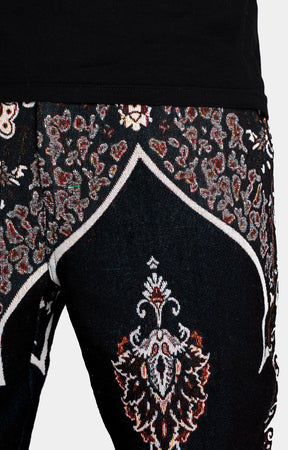 Guapi Obsidian Black Persian Tapestry Pants
