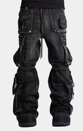 Guapi Iron Grey Cargo Denim