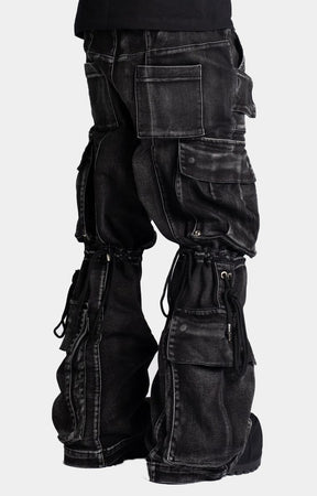 Guapi Iron Grey Cargo Denim