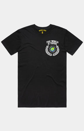 THE WORLD IS YOURS ANGEL - BLACK