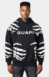 Guapi Obsidian Black Hell Dragger Hoodie
