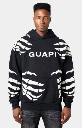 Guapi Obsidian Black Hell Dragger Hoodie