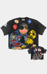 CROP KB GOATED TEE