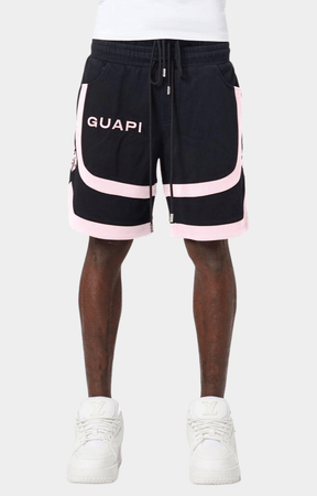 Guapi Obsidian Black Sweat Shorts V2